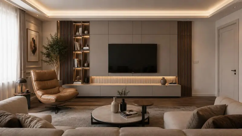 Ataşehir Konut — salon