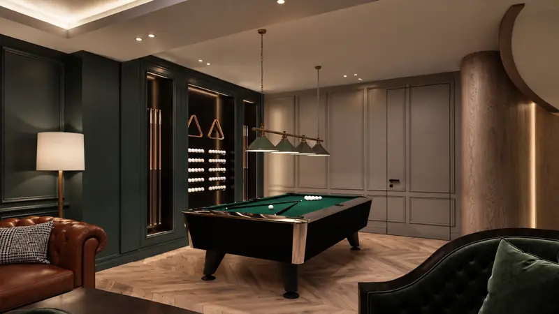 Silivri Villa I — bilardo odası