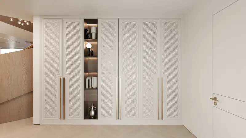 Silivri Villa I — vestiyer dolabı